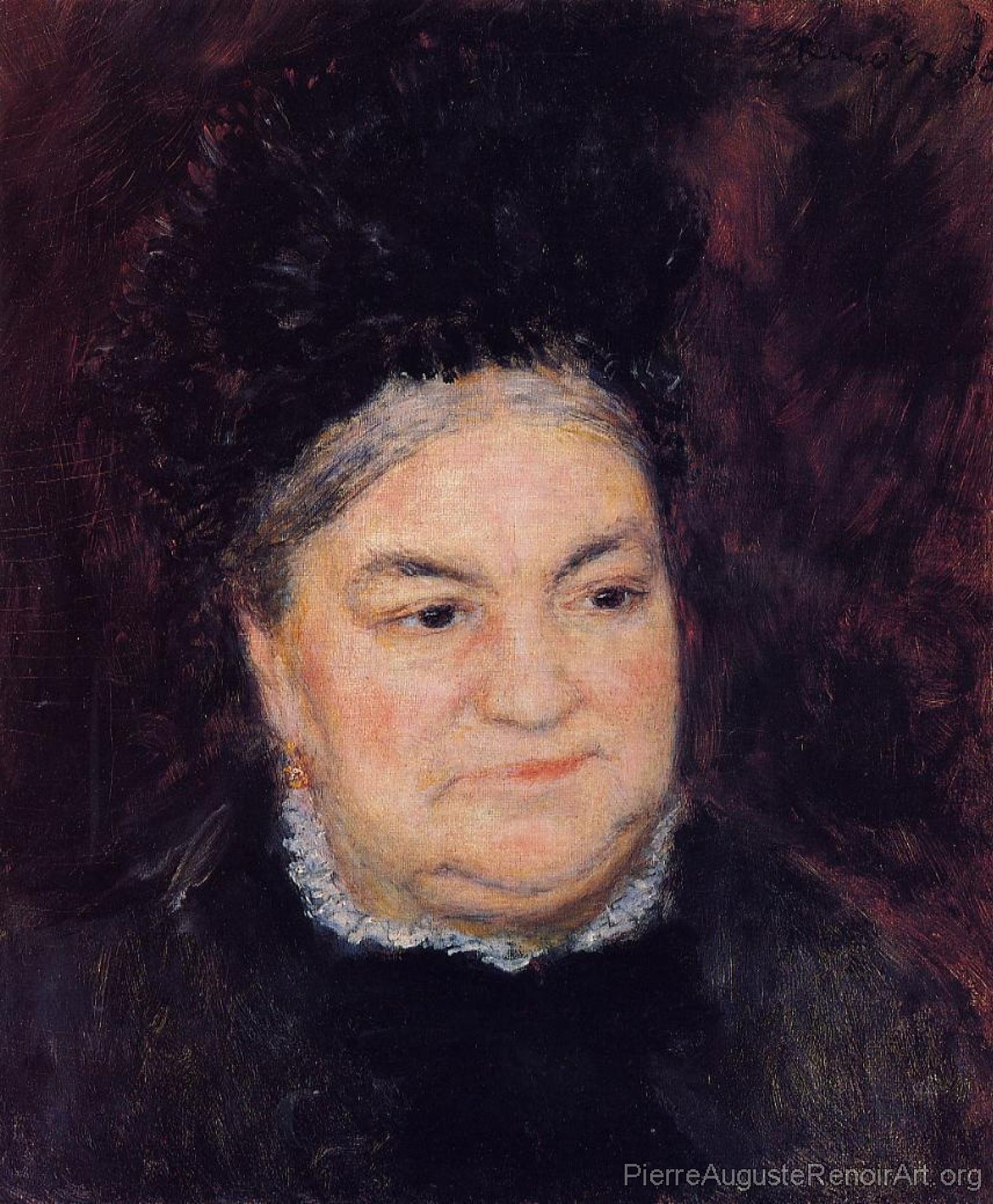 Portrait of an Old Woman, Madame le Coeur